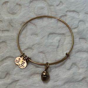 Alex & Ani Cupcake Charm Bracelet